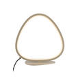 LED-TISCHLEUCHTE   - Sandfarben, Design, Kunststoff/Metall (22,6l) - Novel