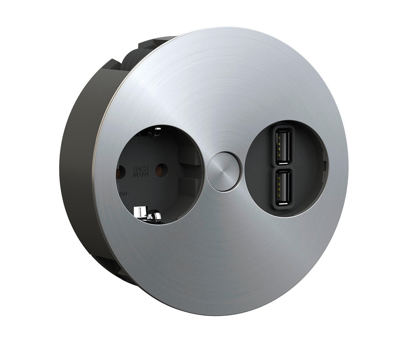 Steckdosenelement Twist 1-Fach