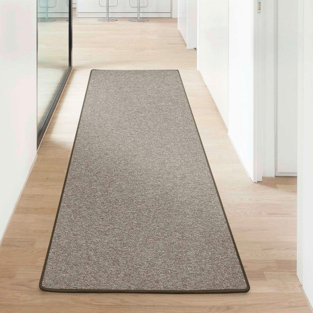 LÄUFER 80/250 cm London  - Braun, Basics, Kunststoff/Textil (80/250cm) - Floordirekt