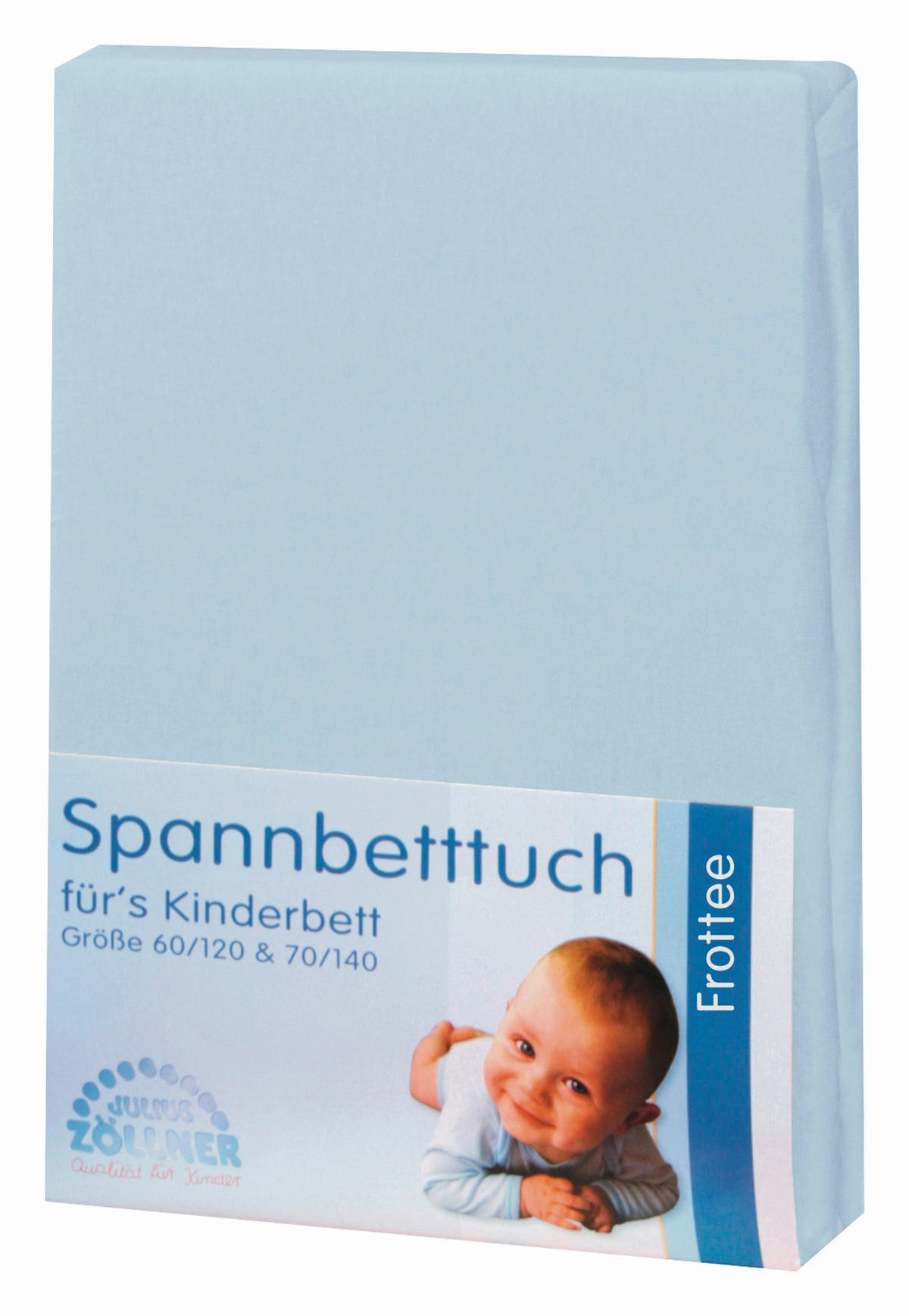 KINDERSPANNBETTTUCH   - Hellblau, Basics, Textil (70/140cm) - Julius Zöllner