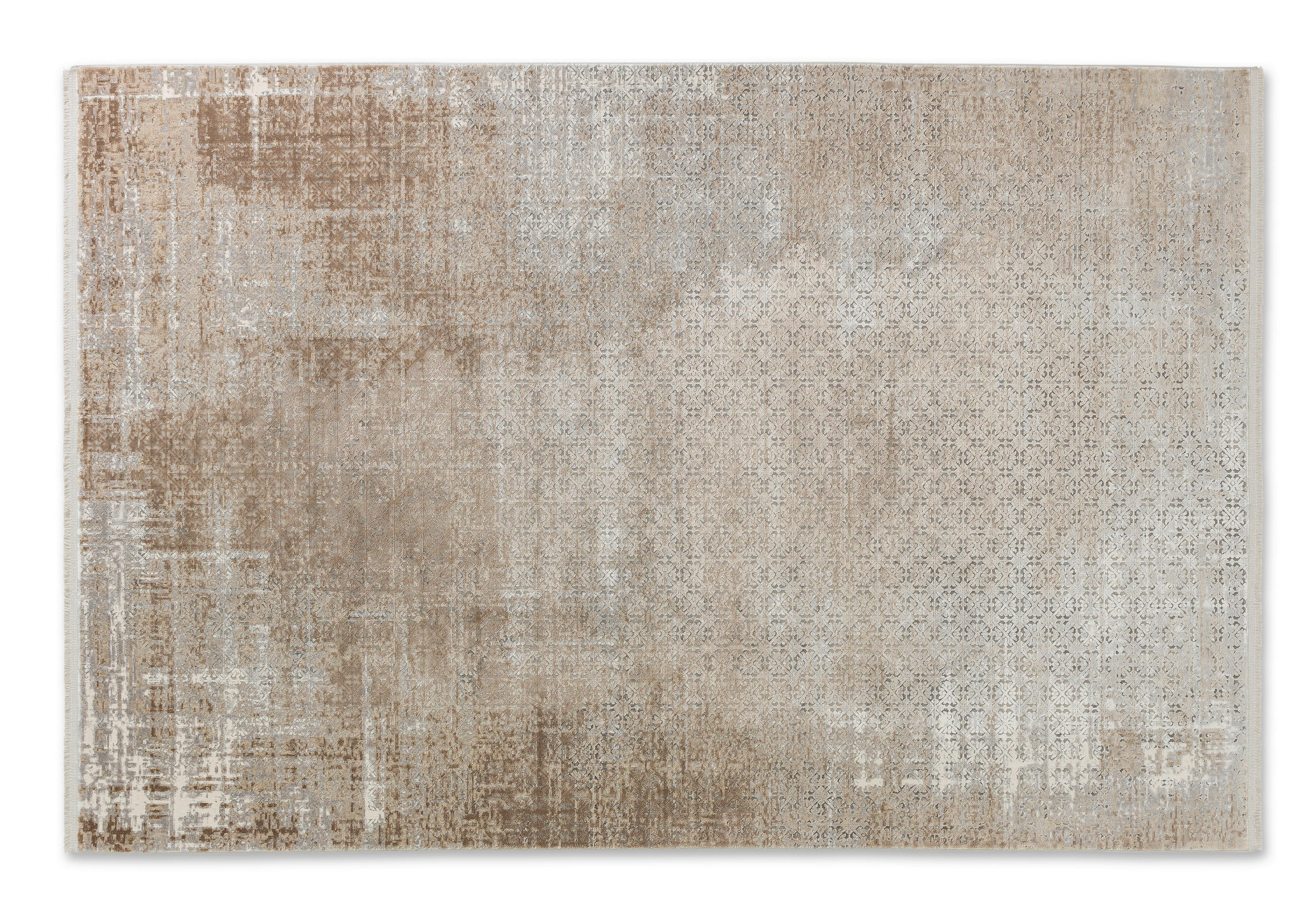 WEBTEPPICH 133/190 cm Vision Beige  - Beige, KONVENTIONELL, Textil (133/190cm) - Schöner Wohnen