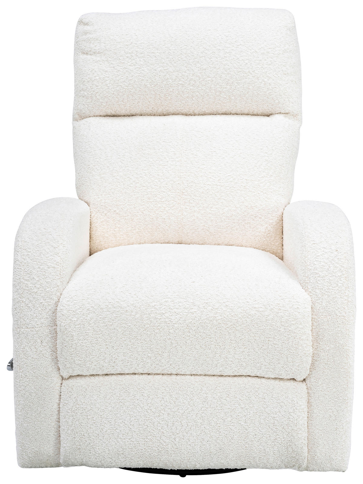 FERNSEHSESSEL in Bouclé Creme  - Creme/Schwarz, Konventionell, Textil/Metall (73/102-82/97-162cm) - MID.YOU