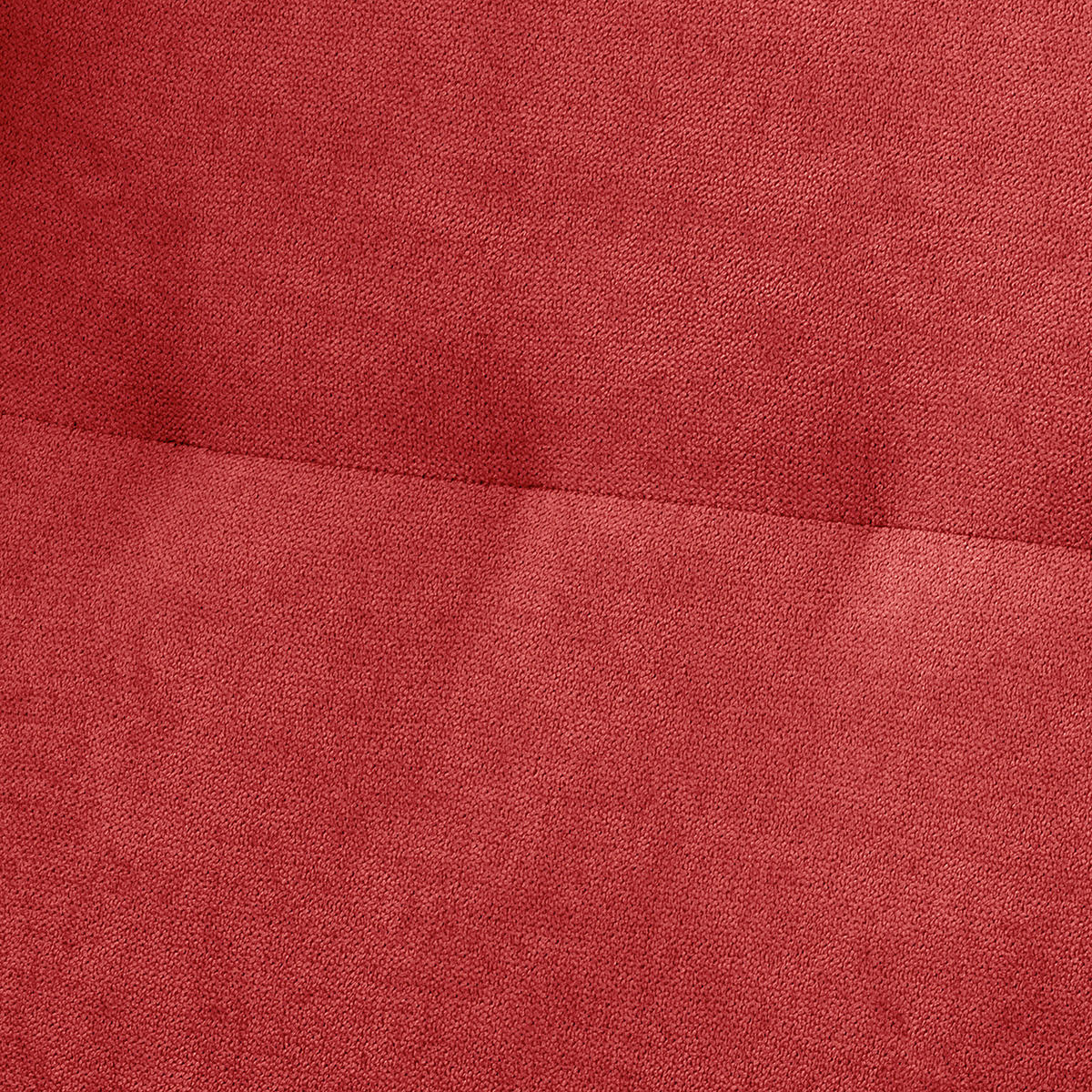 OHRENSESSEL in Mikrofaser Rot  - Rot/Naturfarben, Design, Holz/Textil (87/105/90cm) - Livetastic