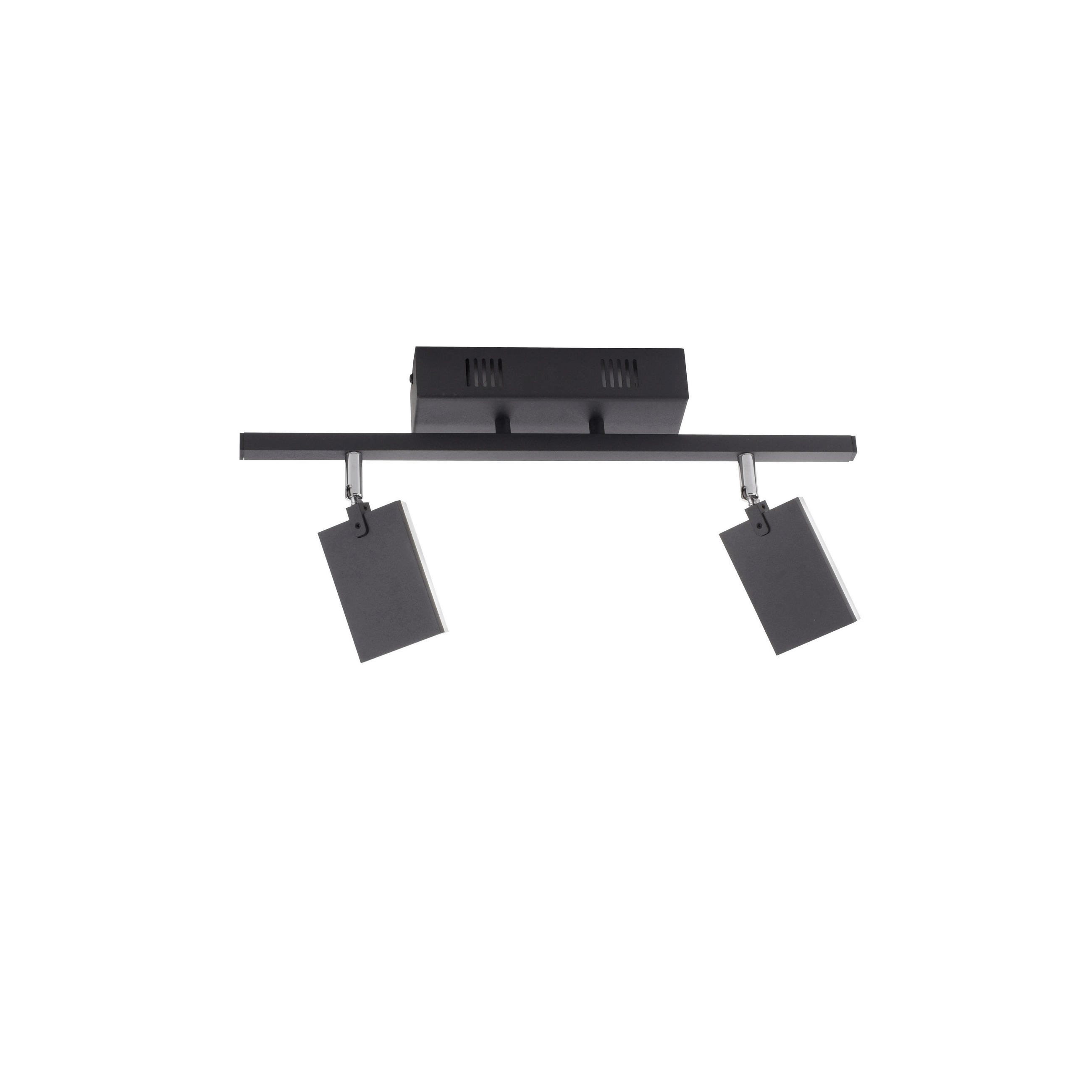 LED-STRAHLER 52,5/24/22,5 cm   - Schwarz, Design, Kunststoff/Metall (52,5/24/22,5cm) - Neuhaus PURE