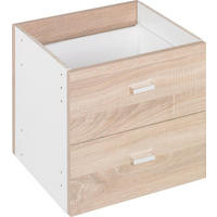 INSERȚIE DE SERTARE in culoare lemn stejar  - culoare lemn stejar, Design, material pe bază de lemn (35/35/33cm)