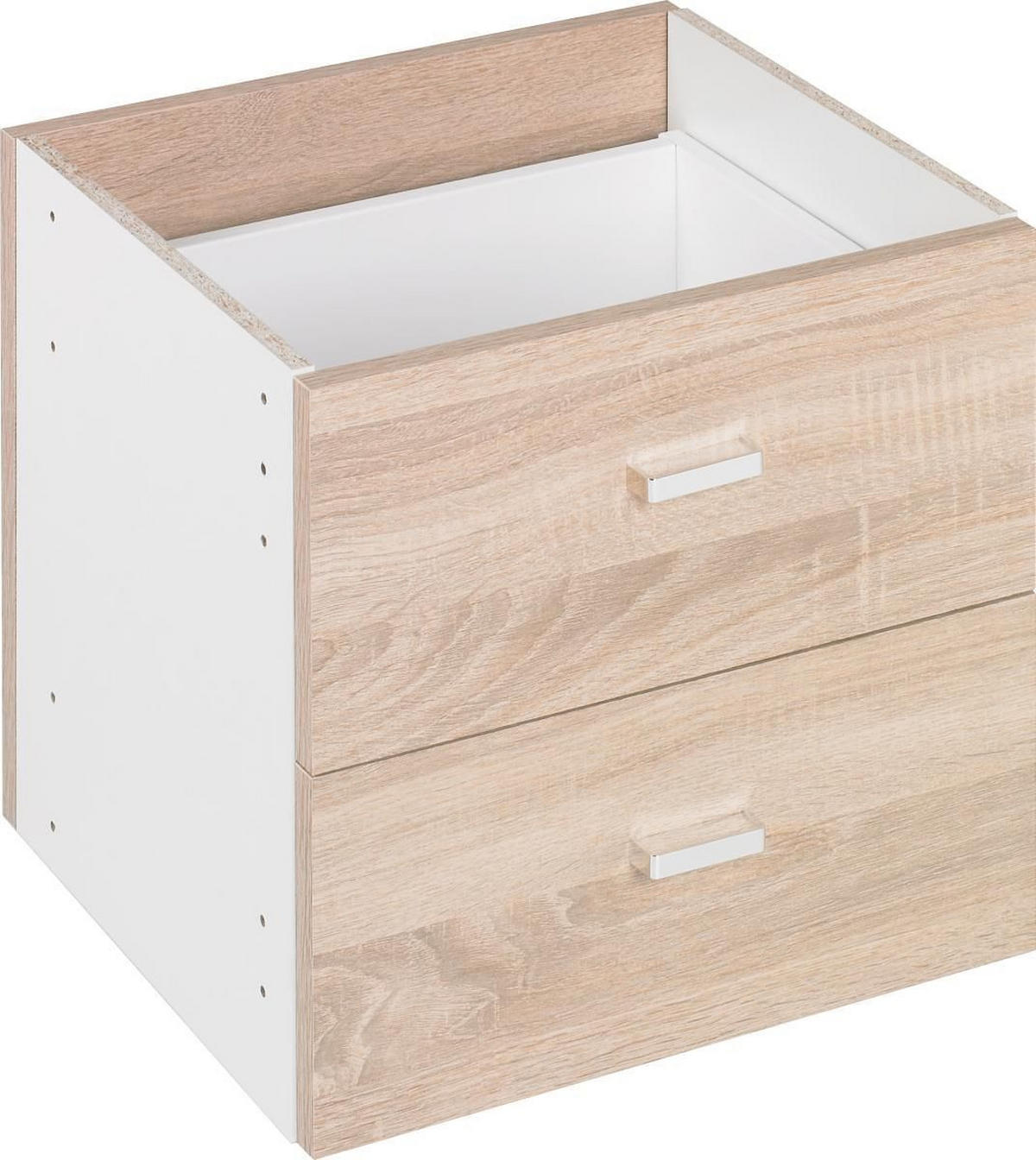 INSERȚIE DE SERTARE in culoare lemn stejar  - culoare lemn stejar, Design, material pe bază de lemn (35/35/33cm)