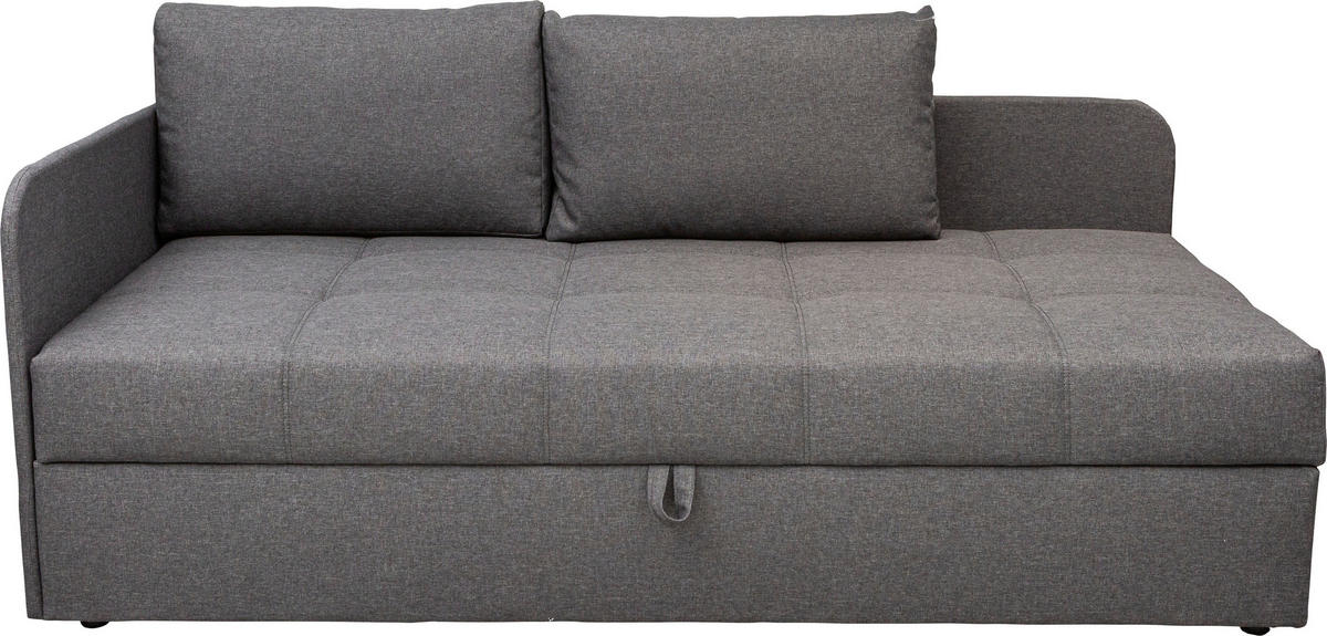 HEVERŐ textil szürke  - fekete/szürke, Basics, műanyag/textil (205/90/95cm) - Xora