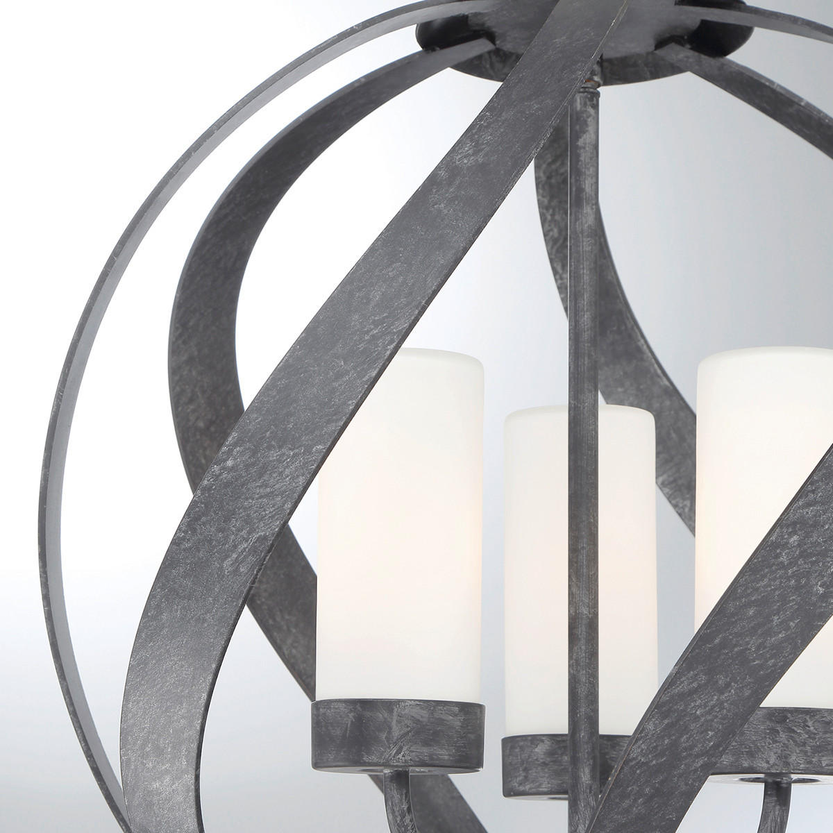 ZUNANJA VISEČA SVETILKA  Elstead Blacksmith      40.7/56.4 cm       - črna, Konvencionalno, kovina/steklo (40.7/56.4cm)