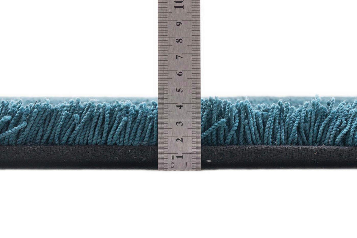 TEPIH VISOKOG FLORA 140/200 cm   boje petroleja  Cozy  - boje petroleja, Basics, tekstil (140/200cm) - Tom Tailor