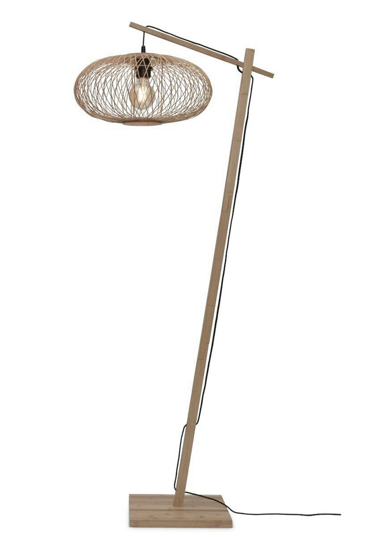 STEHLEUCHTE    - Naturfarben, Trend (150/40/62cm) - Good & Mojo