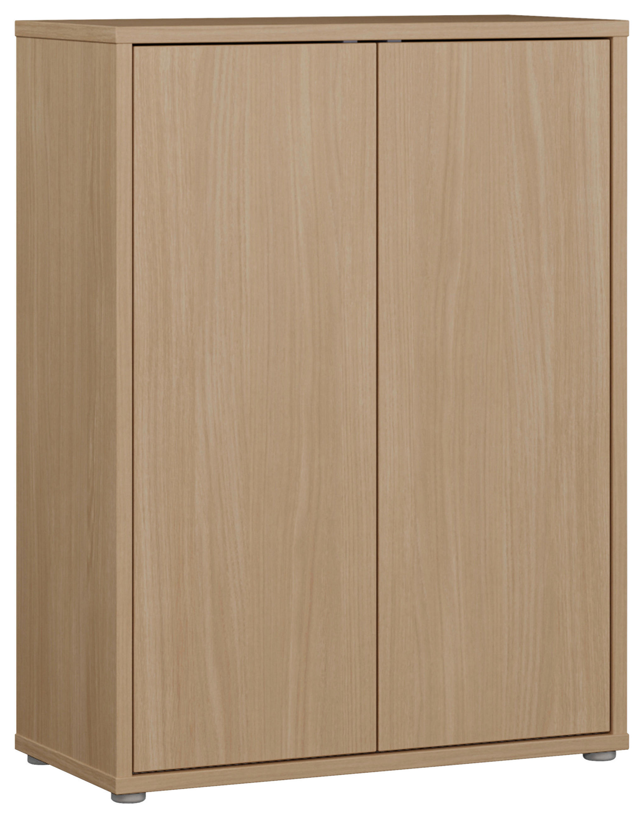 SCHUHSCHRANK Alice Springs 74,5/99,1/34,9 cm  - Eichefarben/Grau, Modern, Holzwerkstoff/Kunststoff (74,5/99,1/34,9cm) - Carryhome