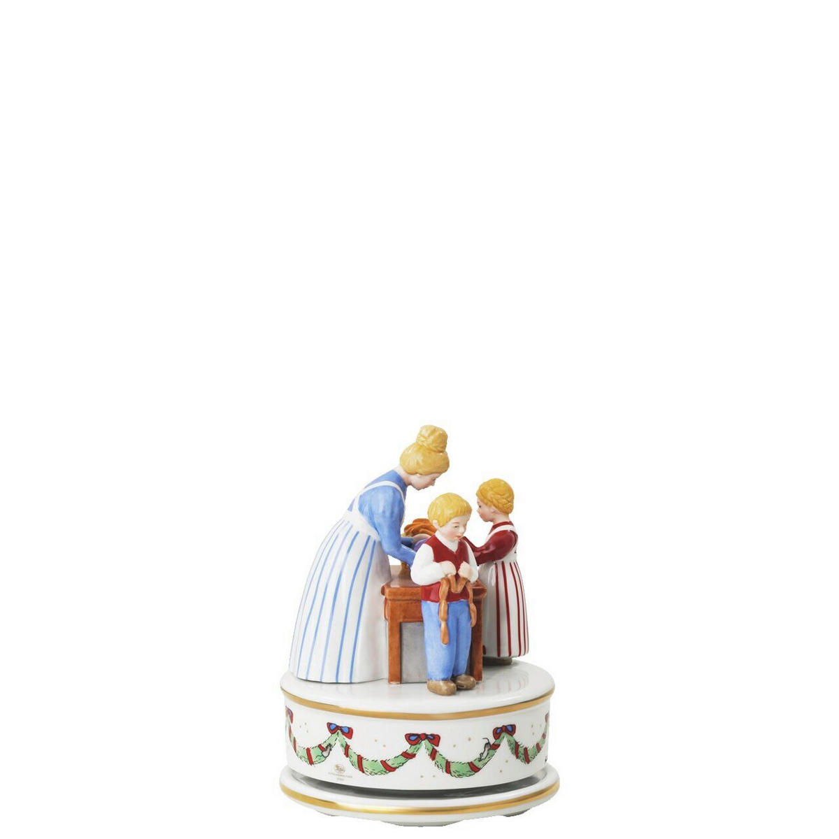 DEKOSPIELUHR Weihnachten limit. - Spieluhr 2026  - Multicolor, Basics, Keramik (12/16cm) - Hutschenreuther