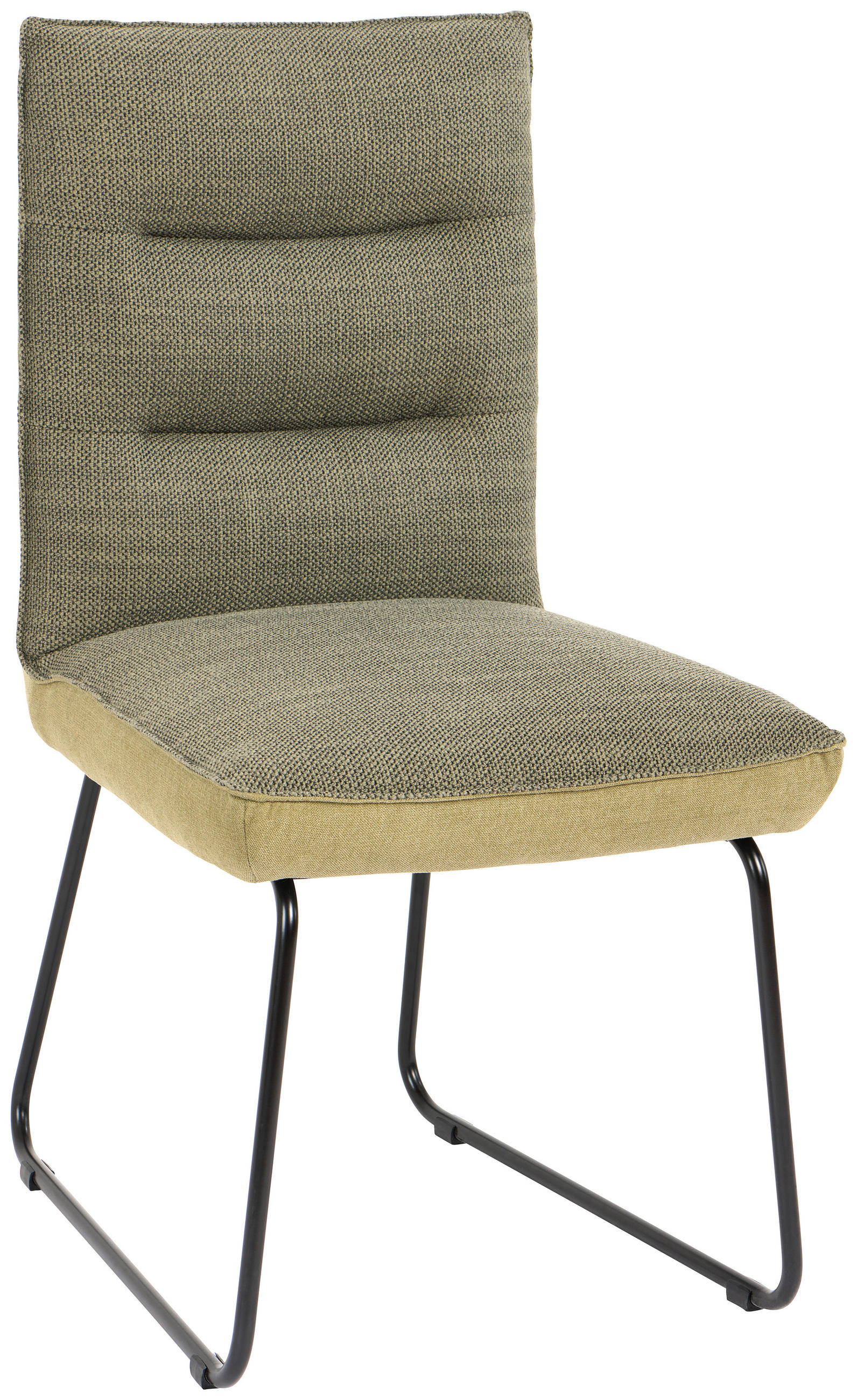 STUHL - Schwarz/Grün, Design, Textil/Metall (49/93/59cm) - Dieter Knoll