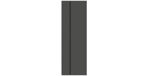 GARDEROBENSCHRANK Gardasee in 60/179/33 cm - Anthrazit, Design, Holzwerkstoff (60/179/33cm) - Moderano