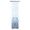 PANEL ZAVESA siva, svetloplava - siva/svetloplava, Dizajnerski, tekstil (60/245cm)
