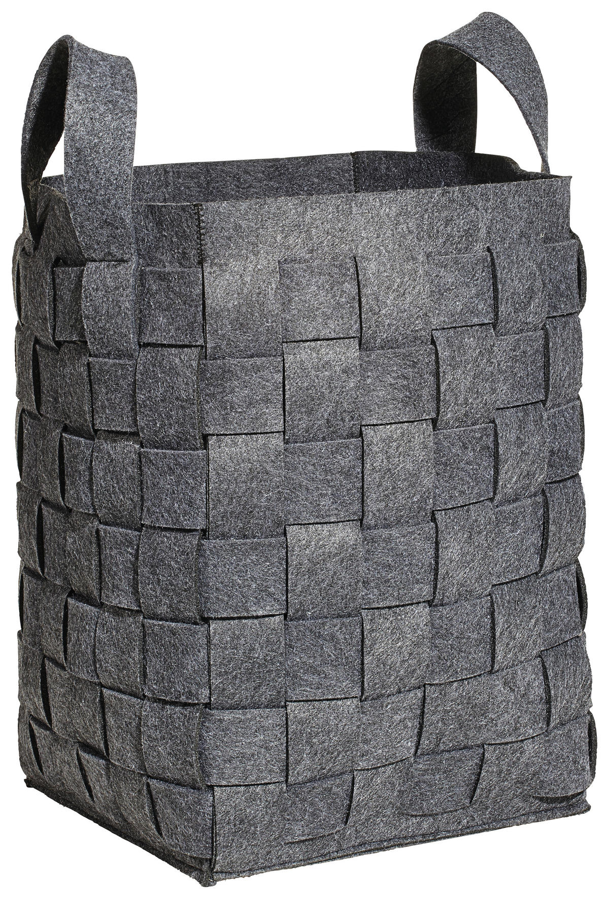 WÄSCHEKORB - Dunkelgrau, Design, Textil (37/65/37cm) - Landscape