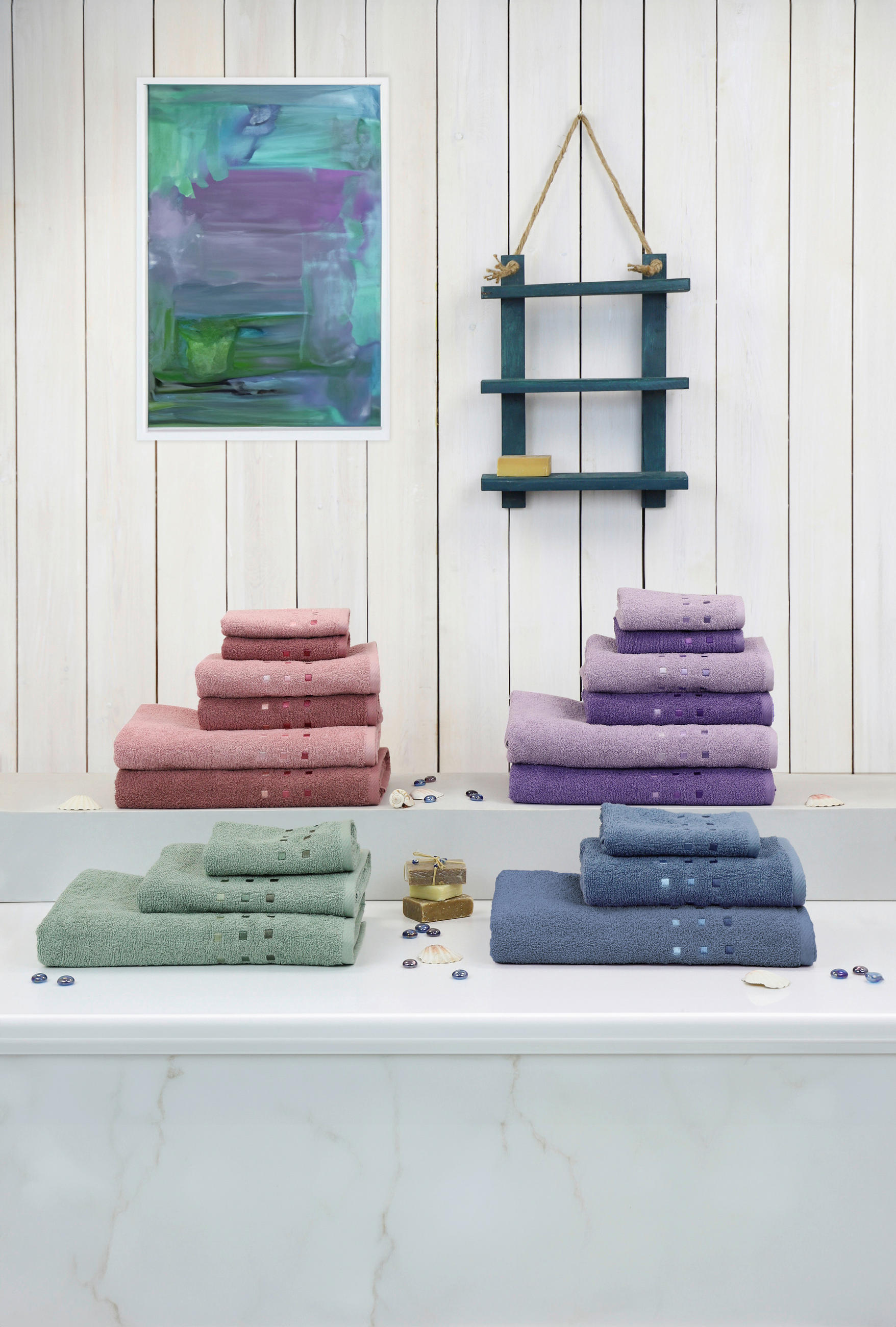 PROSOP PENTRU OASPEȚI 30/50 cm verde salvie - verde salvie, Konventionell, textil (30/50cm) - Esposa