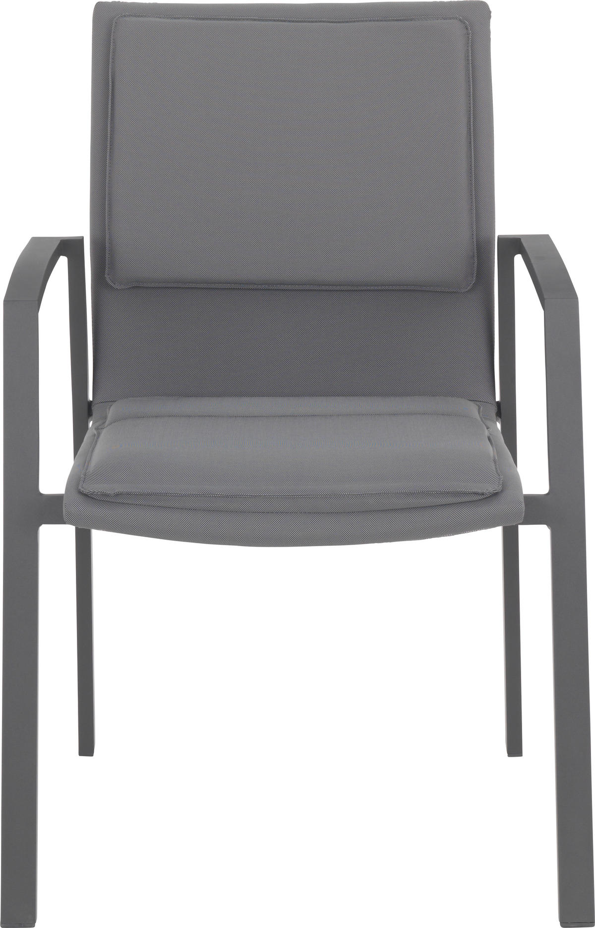 STOLICA SLOŽIVA  antracit, siva  metal, tekstil      - siva/antracit, Design, metal/tekstil (58/91/63cm) - Amatio