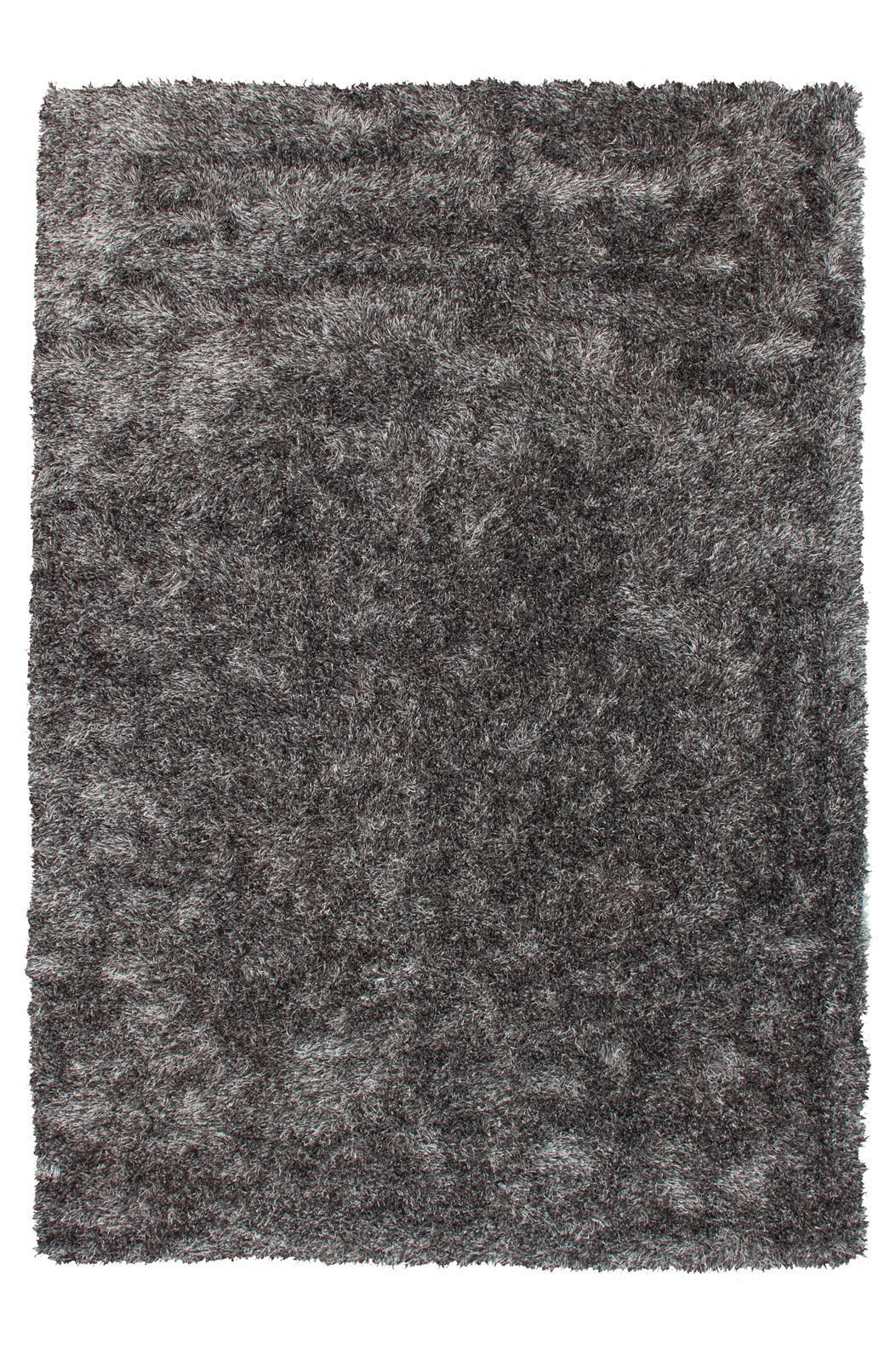 HOCHFLORTEPPICH 120/170 cm Diamond 725 Grau / Weiß Grau, Weiß  - Weiß/Grau, KONVENTIONELL, Textil (120/170cm)
