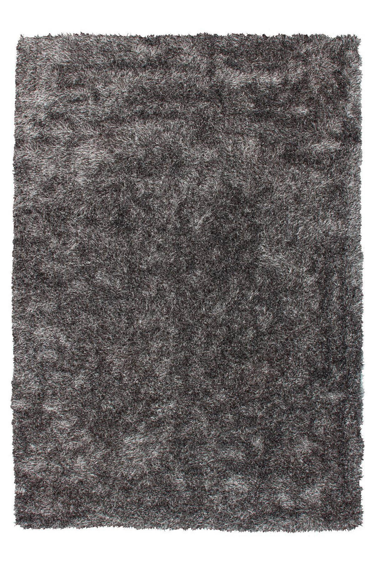 HOCHFLORTEPPICH 120/170 cm Diamond 725 Grau / Weiß Grau, Weiß  - Weiß/Grau, KONVENTIONELL, Textil (120/170cm)