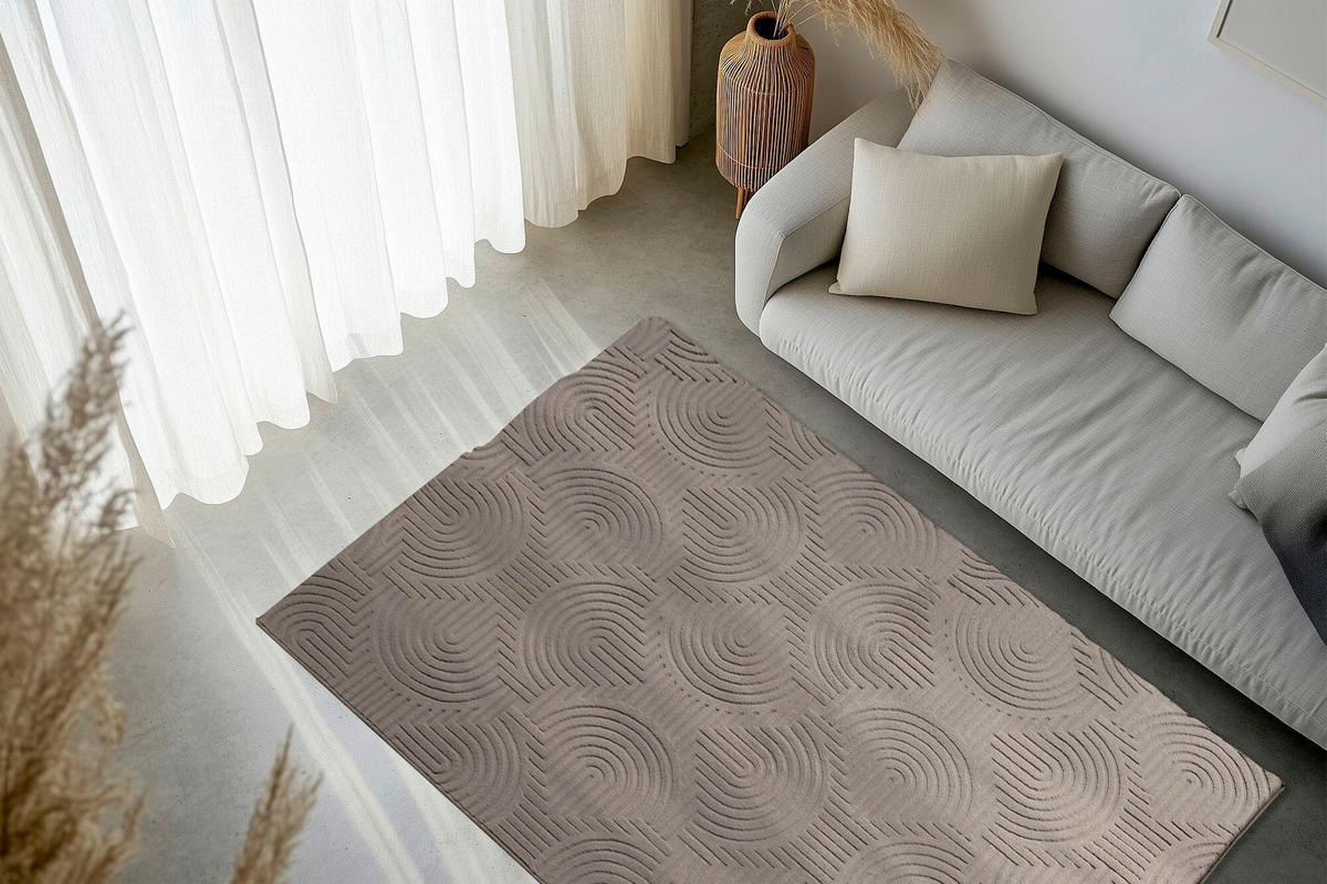 FLACHWEBETEPPICH 200/290 cm My Zen Sei Anthrazit  - Anthrazit, Basics, Textil (200/290cm) - Obsession
