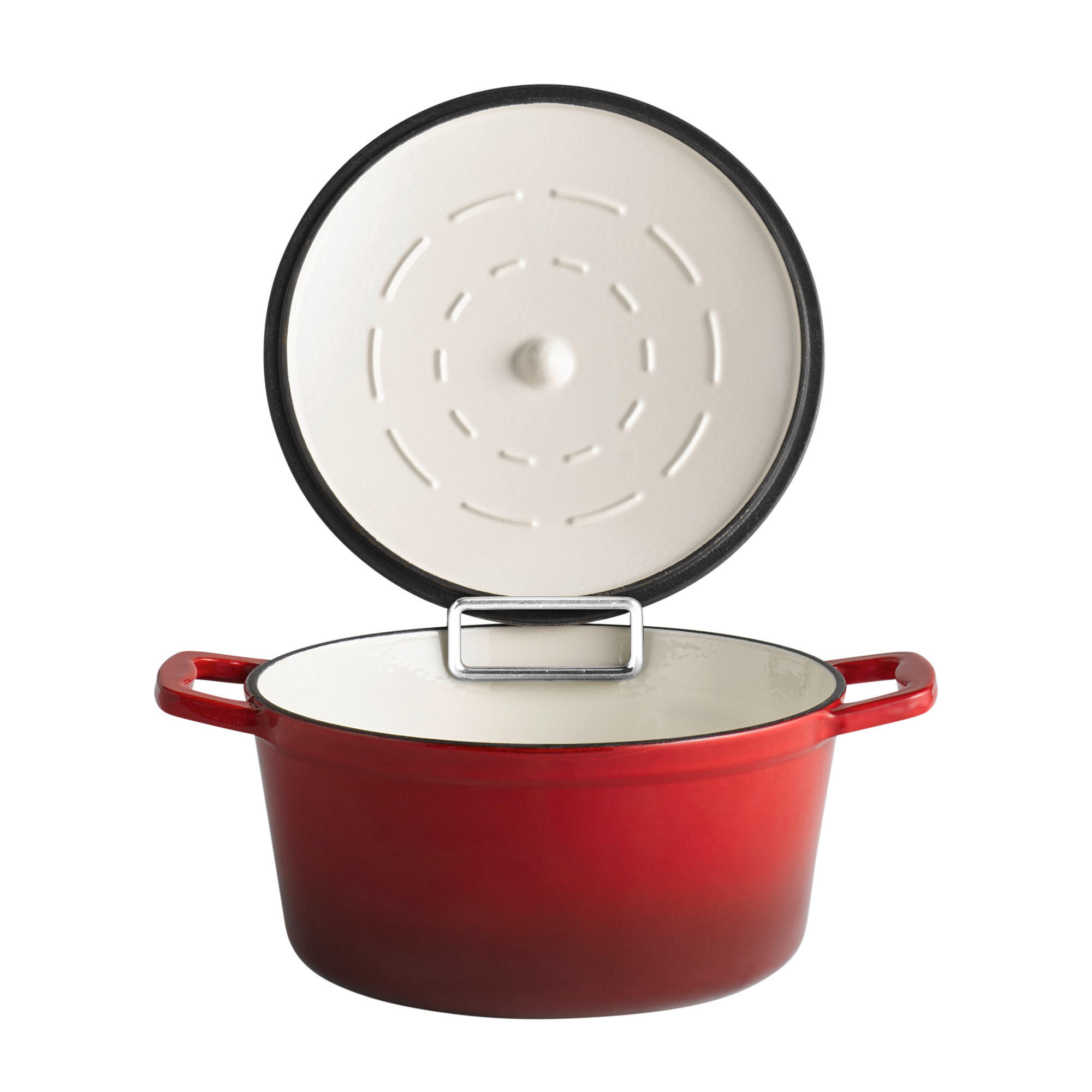 SCHMORTOPF 5 Stars 4 L  - Rot/Creme, Basics, Metall (25/25/11,5cm)