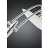 LED-STEHLEUCHTE - Chromfarben/Weiß, Design, Glas/Metall (40,0/140,0/50,0cm)