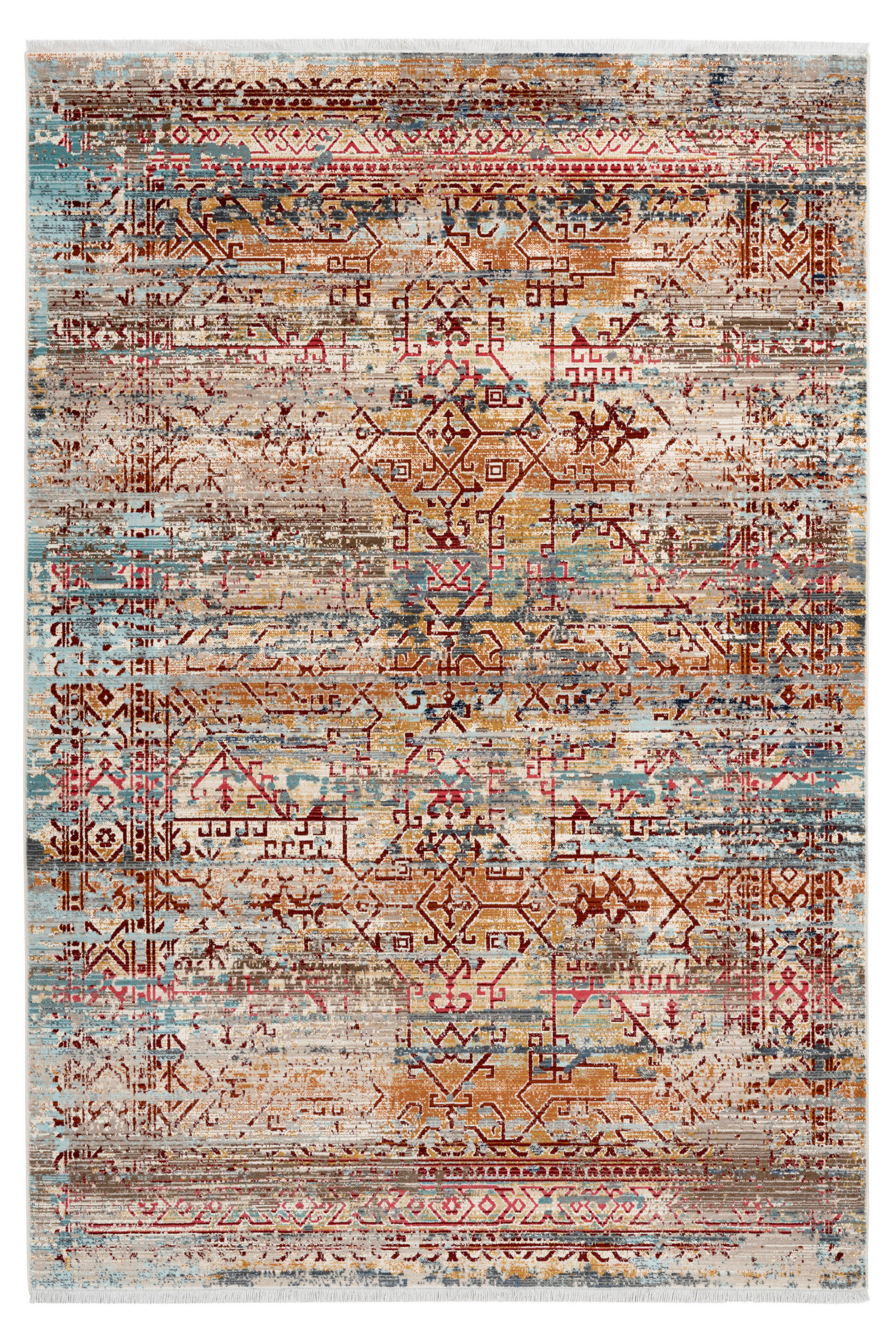 VINTAGE-TEPPICH 200/290 cm My Inca Multicolor  - Multicolor, LIFESTYLE, Textil (200/290cm) - Obsession