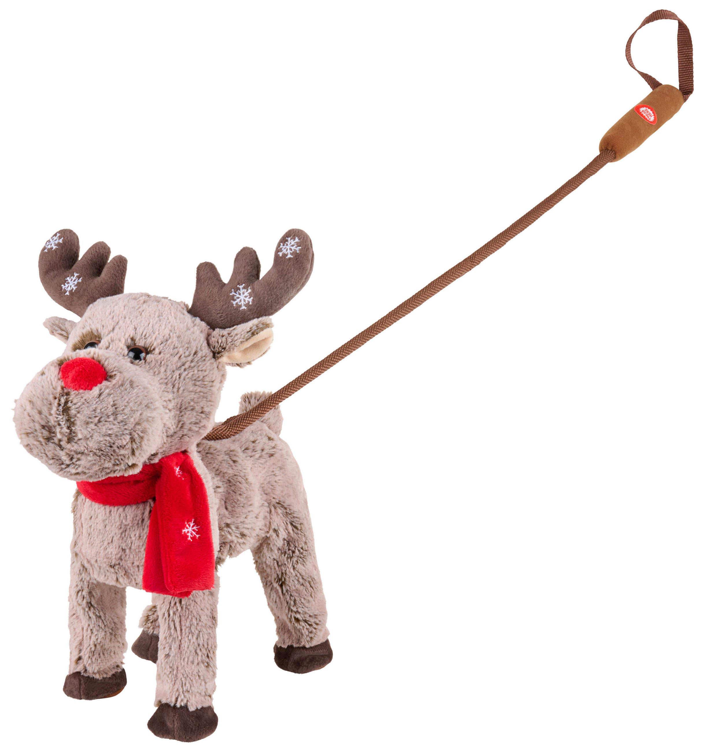 PLIŠASTA IGRAČA - rdeča/temno rjava, Trend, umetna masa/tekstil (30/13/38cm) - My Baby Lou