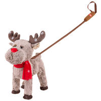 PLIŠASTA IGRAČA - rdeča/temno rjava, Trend, umetna masa/tekstil (30/13/38cm) - My Baby Lou