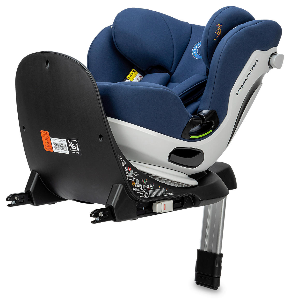 KINDERAUTOSITZ Niki Kid Iris   - Blau, Basics, Textil (45/59/53,5cm) - Storchenmühle