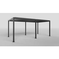 PERGOLA 600/250/300 cm Aluminium  - Anthrazit, Basics, Metall (600/250/300cm) - Gardenson