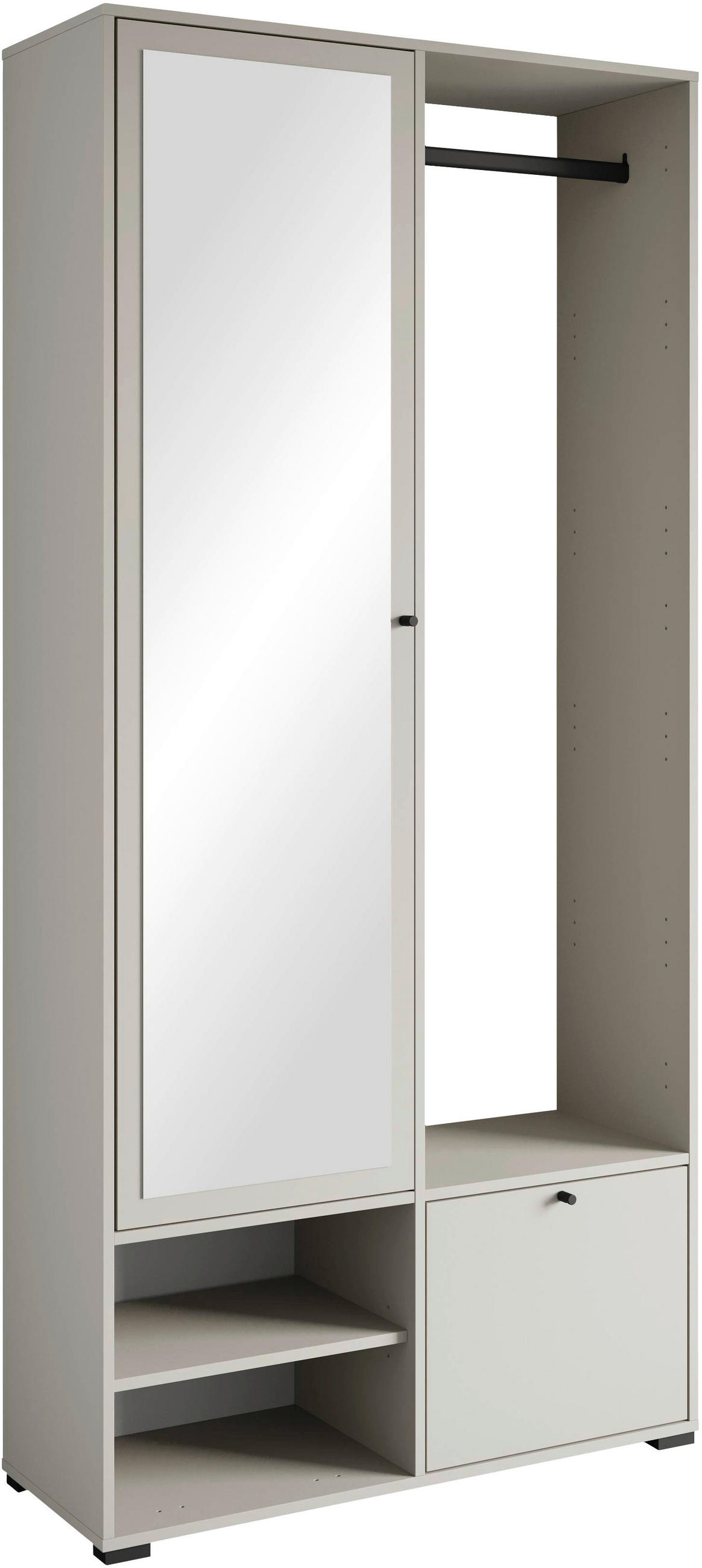 PREDSOBA bež, kašmir - kašmir/bež, Trend, leseni material (90/190/33cm) - MID.YOU