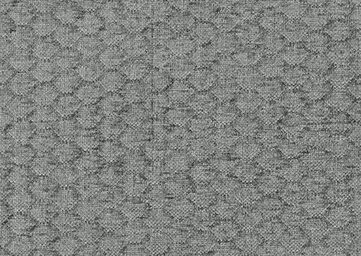RÉCAMIERE Flachgewebe Grau  - Grau, Design, Holz/Textil (205/87/94cm) - Bali