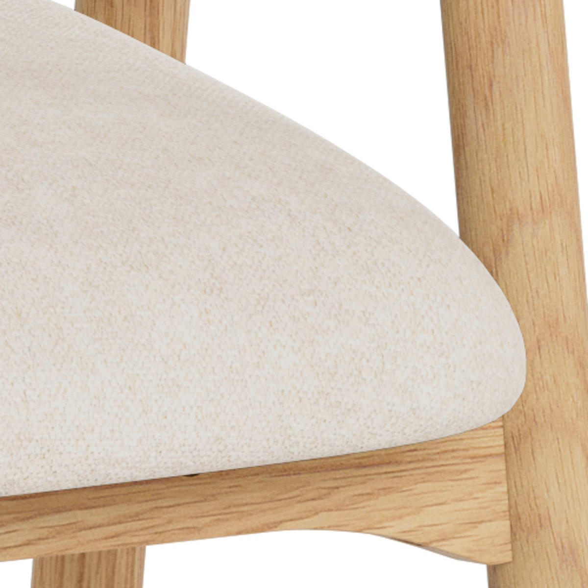 ARMLEHNSTUHL   Webstoff  Naturfarben, Beige  - Beige/Naturfarben, KONVENTIONELL, Holz/Textil (56/76/54cm) - MID.YOU