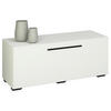 LOWBOARD  in 95/39/40 cm  - Alufarben/Schwarz, MODERN, Holzwerkstoff/Kunststoff (95/39/40cm) - MID.YOU