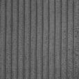 MEGASOFA Cord Anthrazit  - Eichefarben/Anthrazit, LIFESTYLE, Holz/Textil (264/70/111cm) - Landscape