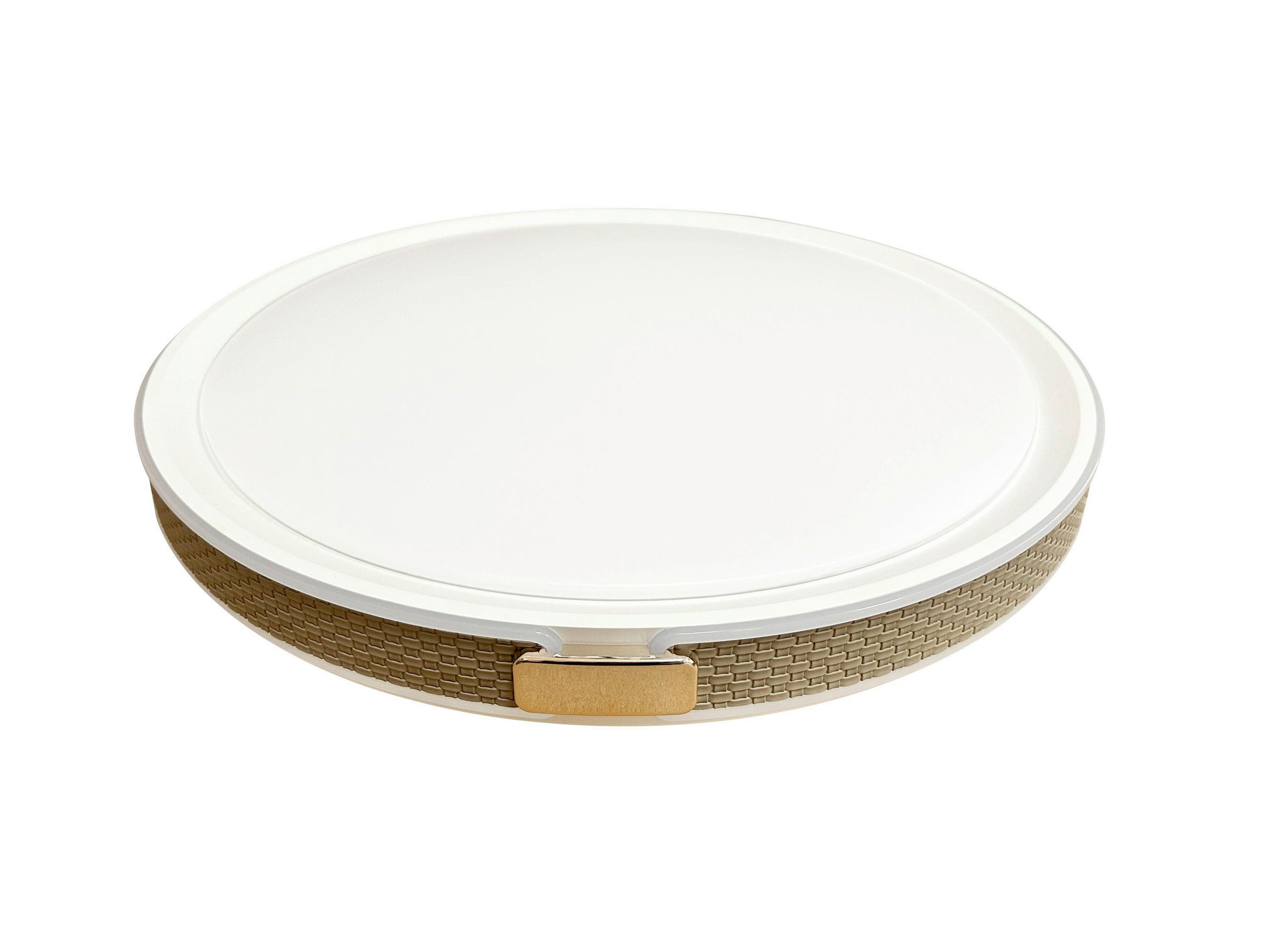 LED PLAFONJERA  - Osnovno, metal/plastika (40/7/40cm)