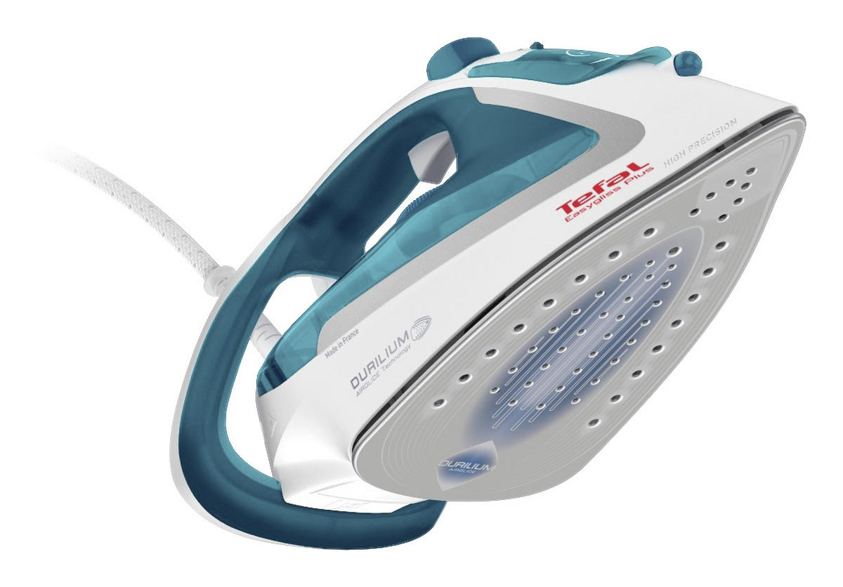 DAMPFBÜGELEISEN - Türkis/Weiß, Basics, Kunststoff/Metall (34/14/18cm) - Tefal