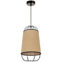 HÄNGELEUCHTE 22/102 cm   - Beige, Natur, Textil (22/102cm)