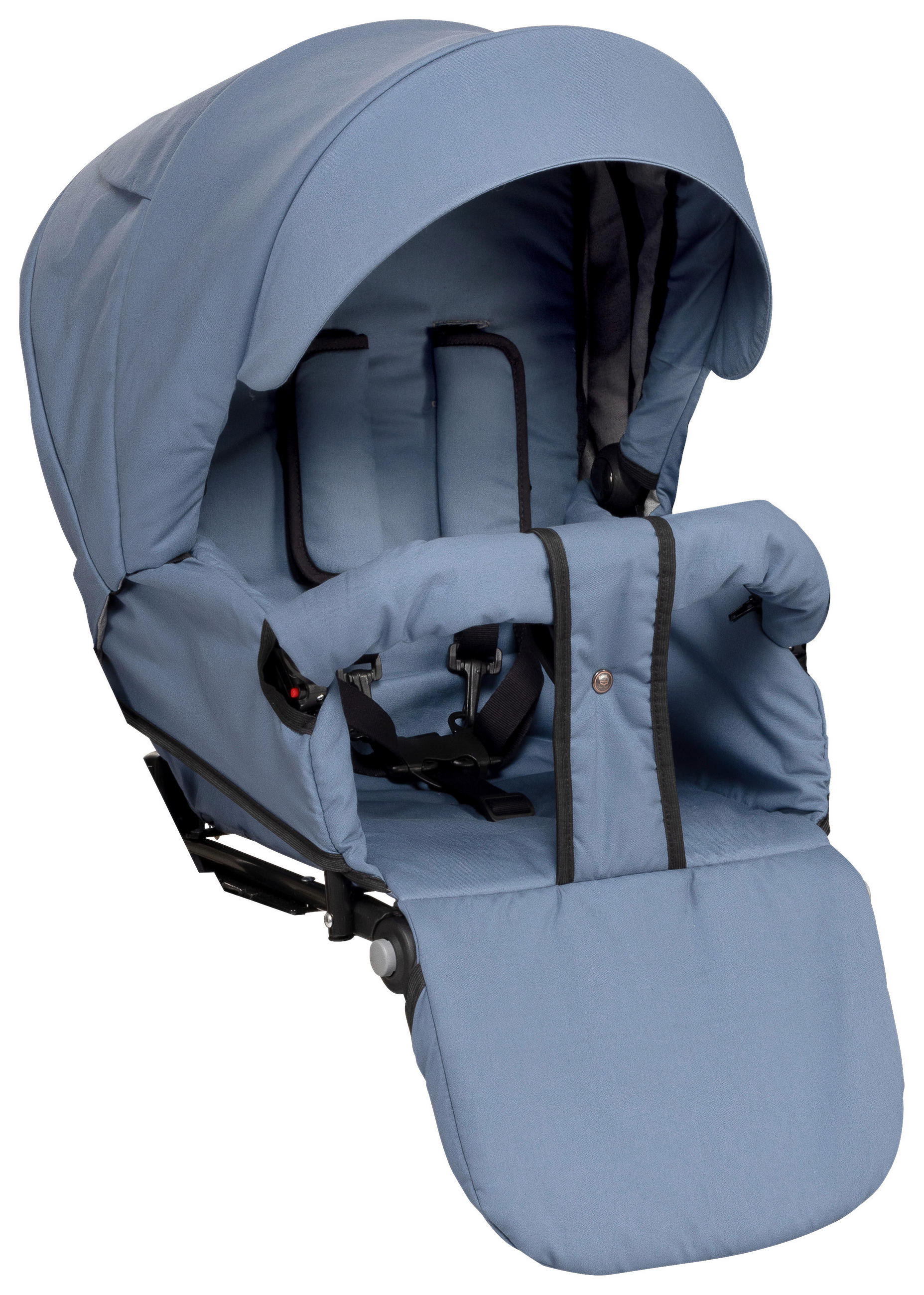 SPORTWAGENAUFSATZ SItzeinheit Lars Topas  - Blau, Basics (80/39/60cm) - Naturkind