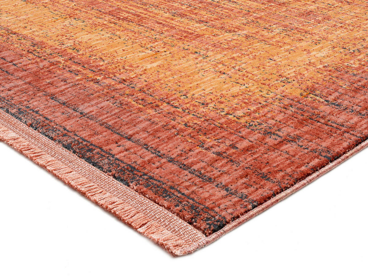 WEBTEPPICH 80/150 cm Orange  - Orange, Design, Textil (80/150cm) - Musterring