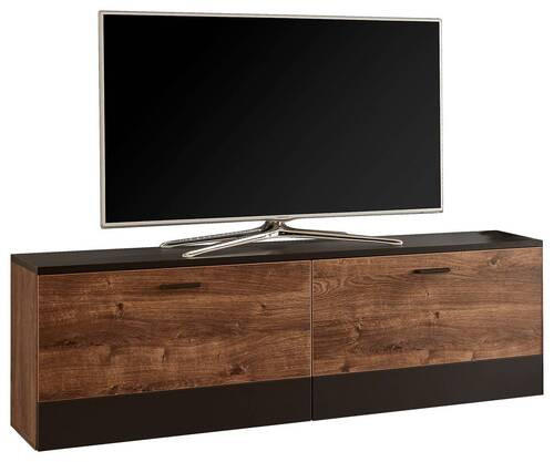HÄNGEELEMENT Eichefarben, Dunkelgrau  - Eichefarben/Dunkelgrau, KONVENTIONELL, Holzwerkstoff/Metall (150/48/37cm) - Cantus