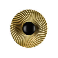 WANDLEUCHTE Sola 25/25/10.5 cm  - Goldfarben, Design, Metall (25/25/10.5cm)