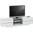 TV-ELEMENT Weiß - Weiß, Design, Glas (160/36/40cm) TV-ELEMENT Weiß - Weiß, Design, Glas (160/36/40cm)