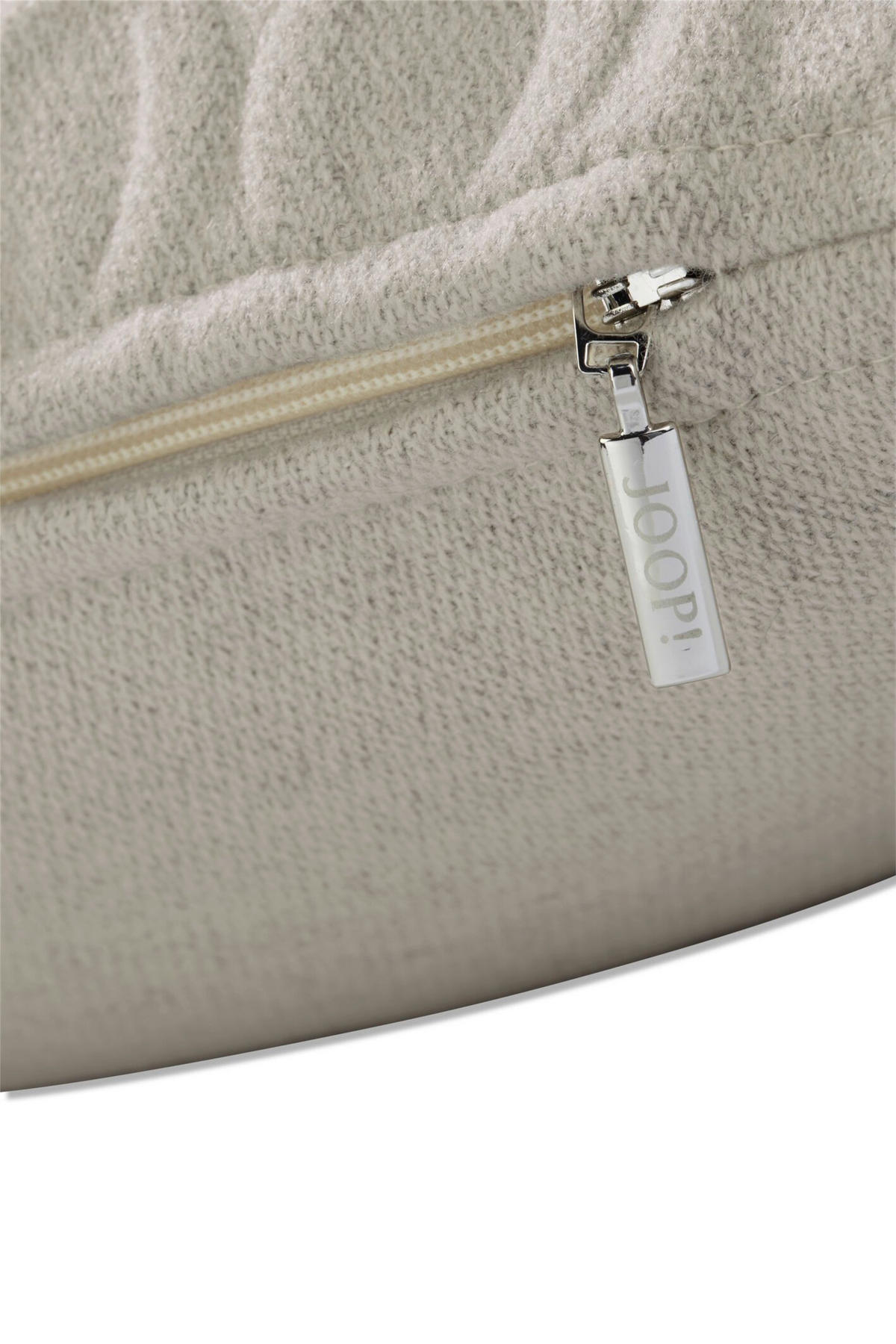 KISSENHÜLLE J! Signature natur 40/40 cm  - Beige/Naturfarben, Design, Textil (40/40cm) - Joop!