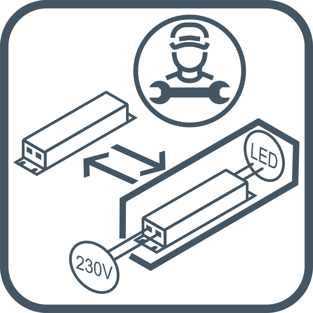 25/25/8 jetzt nur Näve ➤ online LED-DECKENLEUCHTE cm