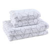 FROTTIERSET Coordinates Carré Weiß 4-teilig  - Weiß, Basics, Textil - Villeroy & Boch