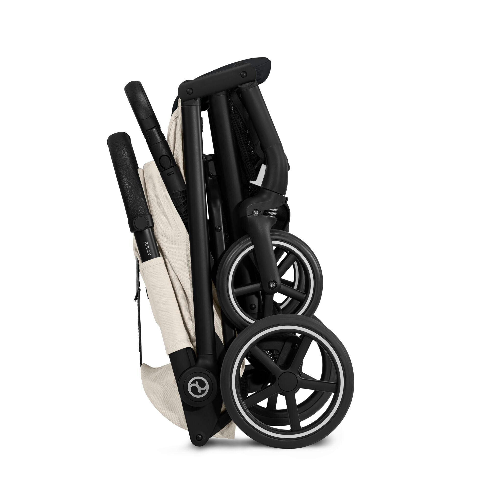 BUGGY Beezy  - Creme/Schwarz, Basics, Textil/Metall (29/65/10,1cm) - Cybex