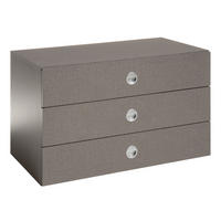 SCHUBKASTENEINSATZ - Grau, Holzwerkstoff (82,5/49/48,5cm) - Carryhome